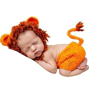 🦁 Lion Knit Newborn 🦁 Halloween Costume 🎃 Photography Outfit 📸